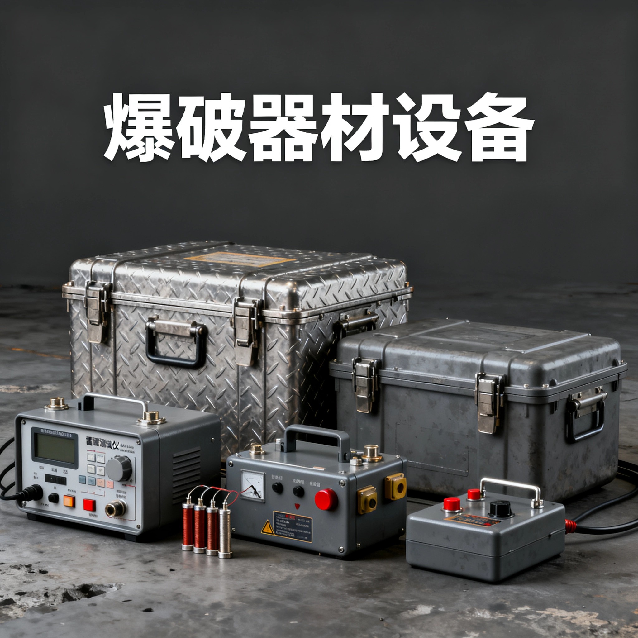 昌乐爆破工程师的“兵器库”：常用器材一册通